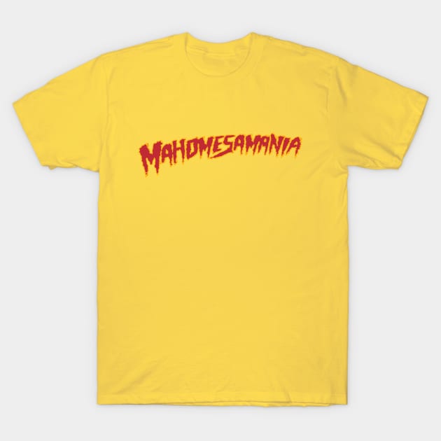 Mahomesamania Running Wild! T-Shirt by Samson_Co